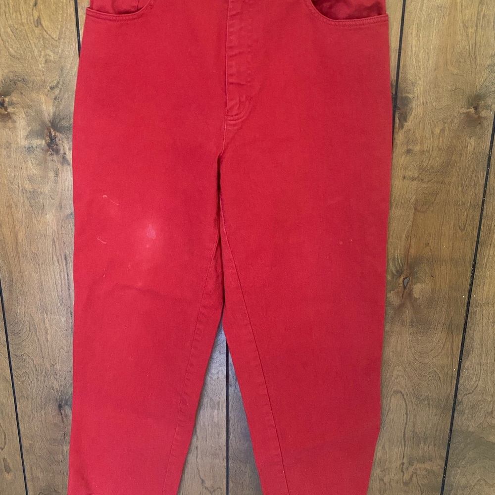 Ralph Lauren Bold Red Jeans